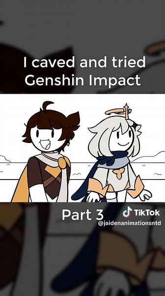 I caved and tried Genshin Impact Part 3 #jaidenanimations #edit #animations #fyb #fybシ #foryoupagе #foryou #genshinimpact