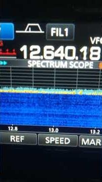 Mystery on 12.235 MHz? Recorded automatic maritime station using Q Codes and identification