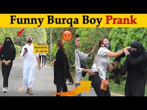 Burqa Boy Funny Prank | Epic Reaction 😂😂