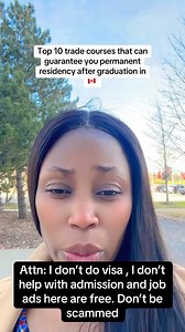 Top 10 trade courses you can do in 2024 2025 that would guarantee you Job and PR in Canada 🇨🇦 #studyabroad #studyabroadconsultants #relocation #relocatetocanada #collegesincanada #universitiesincanada #japa #canadaimmigration | TercesJobs