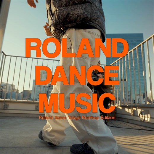 Ready for a creative fusion of beats and dance? From from the Roland Store Tokyo Rooftop, hip-hop legend Budamonk creates a sonic backdrop for YASS, an award-winning dancer based in Tokyo, to drop some striking footwork. | Roland