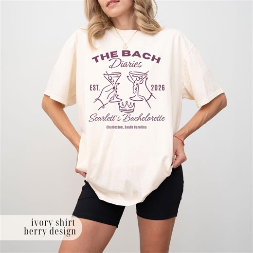 Personalized Princess Bride Party Shirts, Custom Luxury Bachelorette Diaries Tee, Matching Bach Weekend Slumber Tops - Etsy