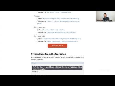 Python for Beginners Workshop: Build Your First Useful Program