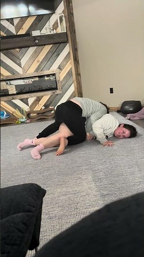 Wrestling practice living room ￼