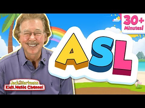 American Sign Language for Kids! | Educational ASL Songs for Kids | Jack Hartmann
