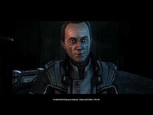 Aliens Versus Predator 2010 - Karl Bishop Weyland Face Off And Ending - Marine Campaign - HD