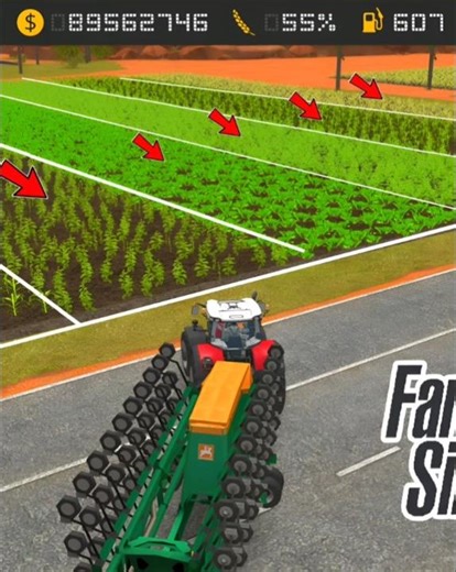 Fs 18 Sowing Multiple Crops #fs18 #short #viralshort #shorts #gamingshorts #trendingshorts#newshorts