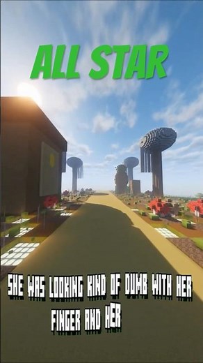 SOMEBODY ONCE TOLD ME... 🧅🏃‍♂️ (Wait for the chorus!) #minecraft