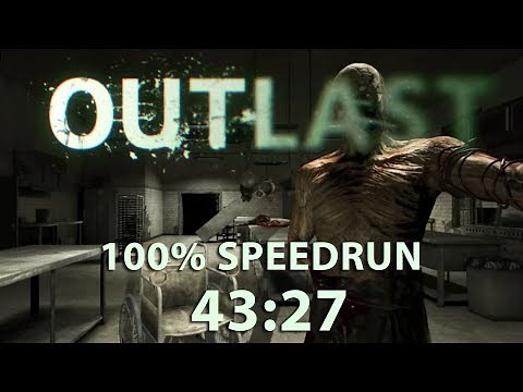 Outlast Speedrun 100% 43:27 (PC) (old WR)