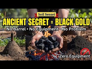 Easiest Way to Make Biochar; No Barrel Or Drum.