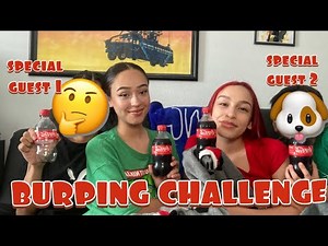 BURPING CHALLENGE (COCA COLA )