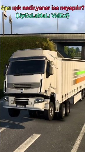 Sarı ışıklar #truckersmp #eurotrucksimulator2 #ets2