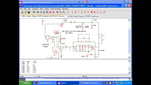 Modern Switch Mode Power Supply Design, Closing Feedback Loops using Simplis