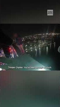 Dramatic body camera video shows Massachusetts trooper pull man from edge of bridge
