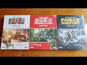 Star Wars RPG (FFG) -- Beginner Games Review (EDGE Studio reprints)