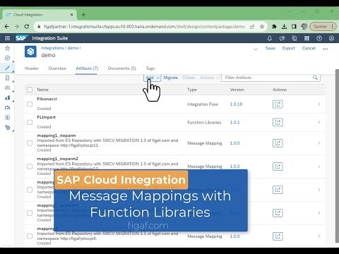 Importing Message Mappings with Function Libraries from SAP PI to Cloud Integration (CPI)