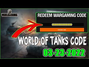World of Tanks New Codes 2022 – WOT Code redeem code game
