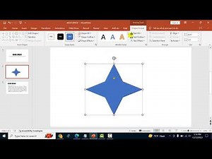 How to add complementary color effect to shape in PowerPoint