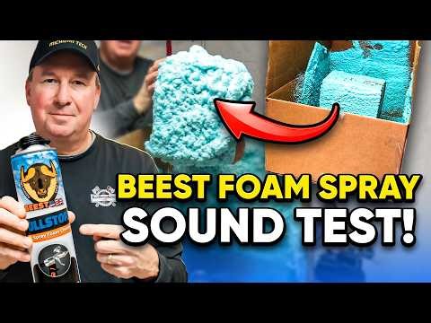I Tested BEEST Spray Foam For Soundproofing. How Well Did it Work?