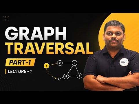 Graph Traversal -I | Lecture 1 | DFS & BFS Introduction | Graph Theory for GATE CSE/DA 2027/28
