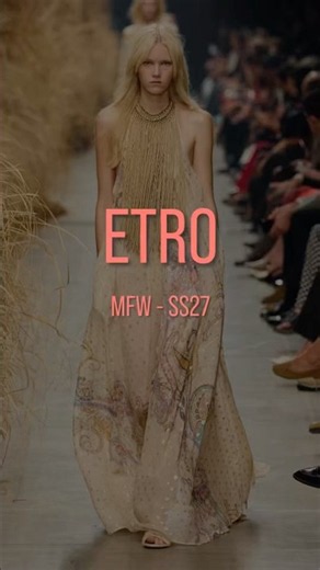 ETRO na Milan Fashion Week