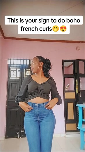 Boho French Curl Ponytail Tutorial