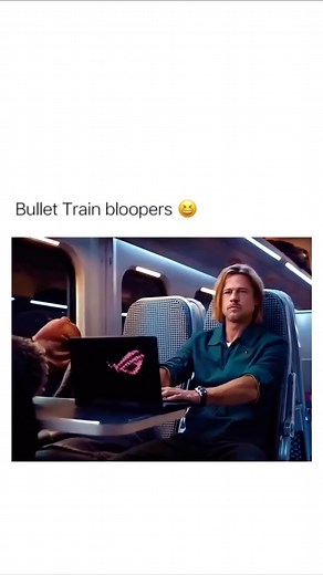 Memes 🔞 on Instagram: "this movie was amazing 🤣 #bradpitt #bullettrain #funny #bloopers #reels"