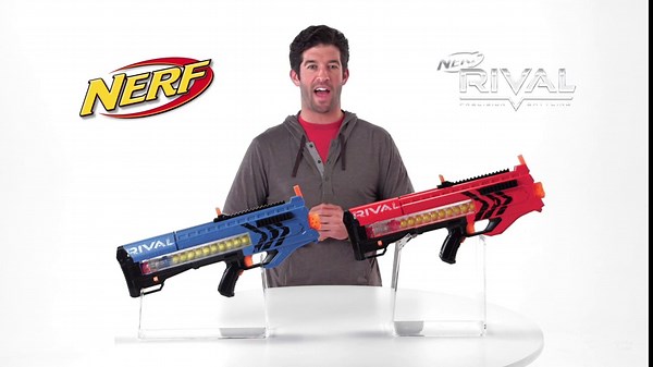 Amazon.com: Nerf Rival Zeus MXV-1200 Blaster (Red) : Hasbro: Toys & Games