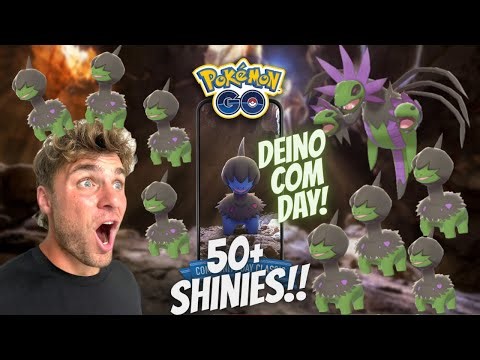 ✨INSANE LUCK!!! 50+ Shiny Deino CAUGHT During Pokemon Go Community Day and MORE!✨