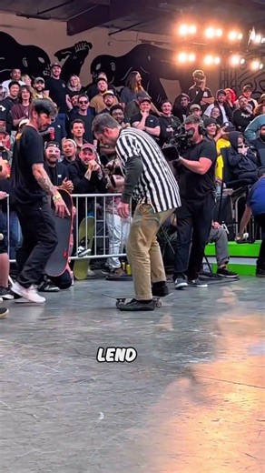 His Skateboard Snapped Mid Competition