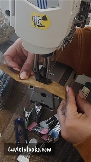 Strap time! ✂️✨ #bagmaking #luvlola #sew #crafty #diybag #bagstrap #sewing #learntosew