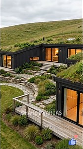 Modern Eco-Home Landscape & Exterior Makeover This project is a masterclass in Biophilic Design: The Terraced "Earth-Sheltered" Container Retreat. Instead of fighting the landscape, the builders worked with the topography, stepping the containers down the hillside to create a cascading home that feels like it grew out of the earth. The genius here is the "Stepped" Layout. By staggering the containers at different elevations, every single room gets an unblocked panoramic view and its own private 