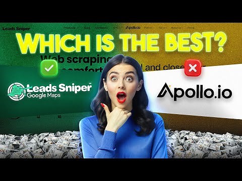 Apollo.io Vs. Leads Sniper | Which is the best Google Maps Scraper? 💯