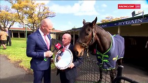 5.8K views · 316 reactions | "He was amazing, he gave me a great thrill." Jimmy 'Pumper' Cassidy reunites with Might And Power who is looking fantastic at 26. | Racing.com | Facebook