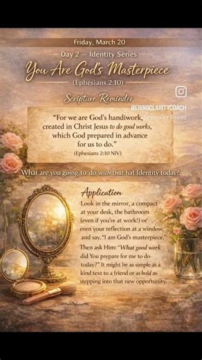 #IdentityInChrist #DailyEncouragement #ScriptureBased #SistersInChrist #WalkInTruth