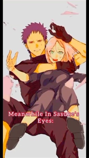 Jealous Sasuke Is My Favourite 💗 #shorts #ytshorts #animeedit #shortanime #sakuraharunoedits