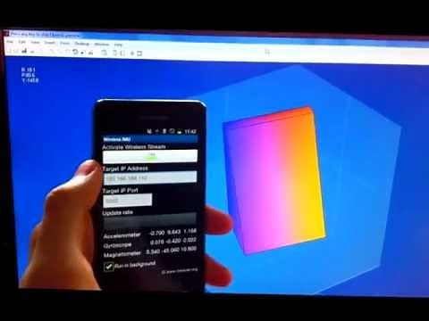 Wireless IMU Android App + Quaternion Kalman Filter in MATLAB