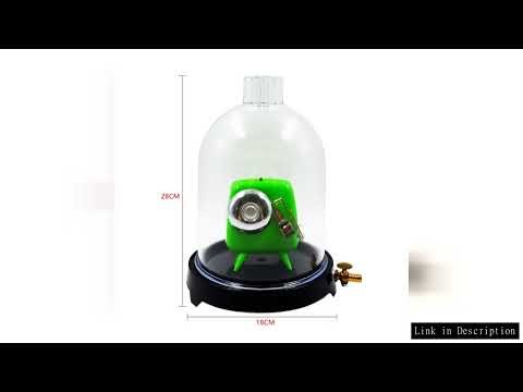 Vacuum Hood Suction Disc Bell In Vacuum Laboratory Plastic Jar Sound Physics Scientific Experimental