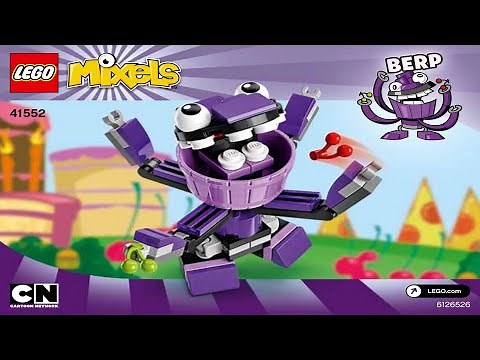 LEGO Instructions - Mixels - 41552 - Berp (Series 6)