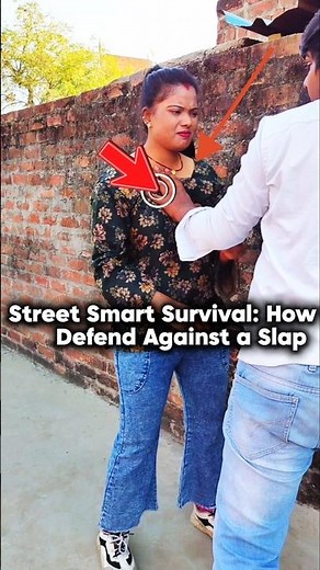 Street Smart Survival: How to Defend Against a Slap #selfdifence #kravmaga #tutorial #martialarts
