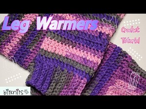 FUN and EASY Crochet Leg Warmers!