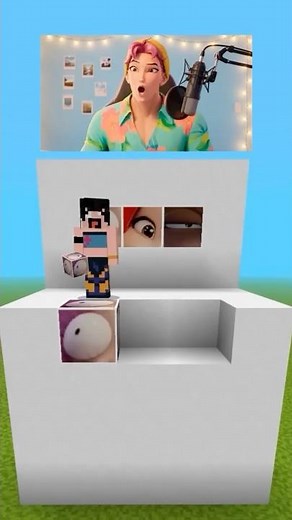 Abby Saja and ZOEY #minecraft #fyp #shorts #kpopdemonhunters