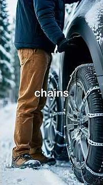 HOW TO Install snow chains