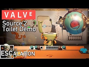 Valve's Toilet Game - Aperture Desk Job Review