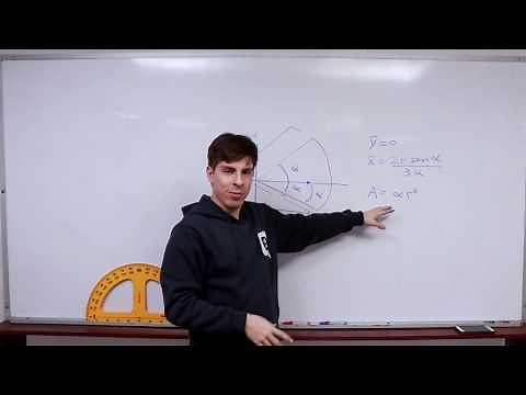 Centroide de una Sección Circular | Teoría y Ejercicios Resueltos