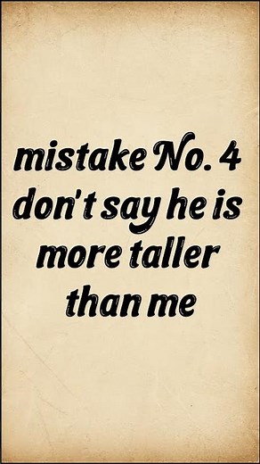 Common Grammar Mistakes