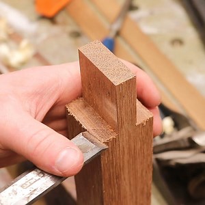 Cutting a bridle joint | Rag 'n' Bone Brown