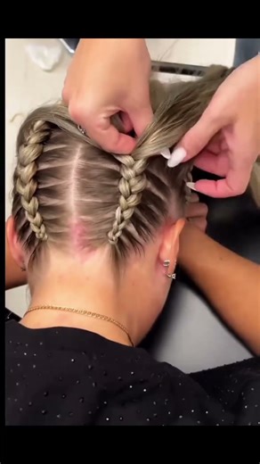 Stop Scrolling! 🛑The Ultimate Reverse Dutch Braids Transformation tutorial!#neat#wigsandbeauty#braid