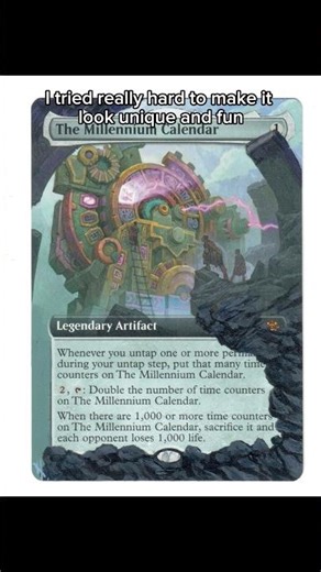 The Millenium Vibe Check #edhcommander #mtg #mtglife