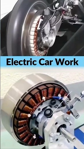 How an Electric Scooter Motor Works! ⚡🛴 #ElectricMotor #shorts Mechanical Encyclopedia #mechanical
